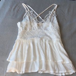 Magnolia white tank